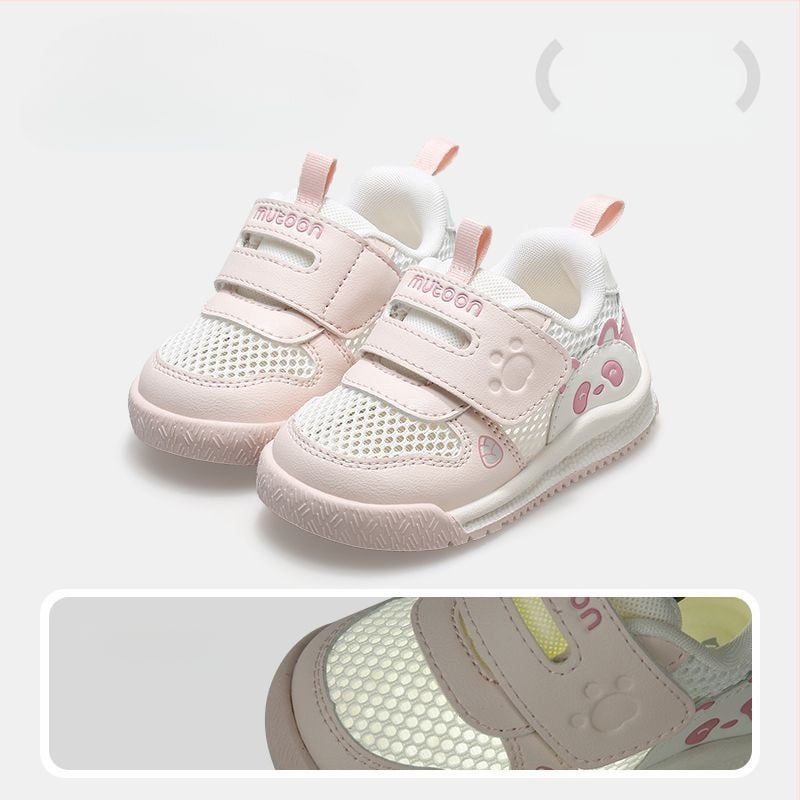 Dječje čarape s mrežastim gornjim dijelom i TPR potplatom, za dob 6–12 mjeseci, ljetni stil.