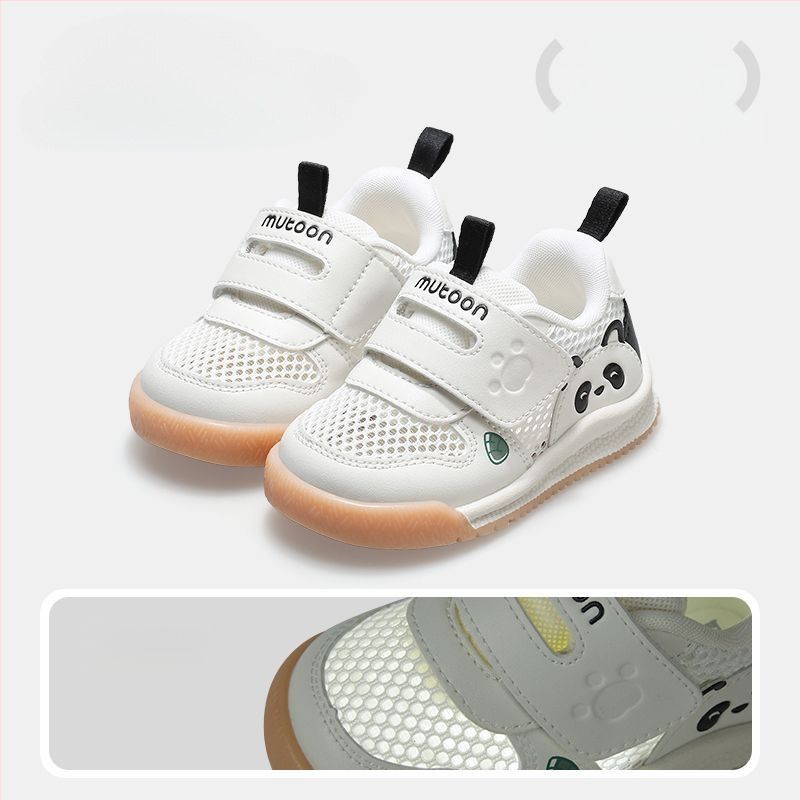 Dječje čarape s mrežastim gornjim dijelom i TPR potplatom, za dob 6–12 mjeseci, ljetni stil.