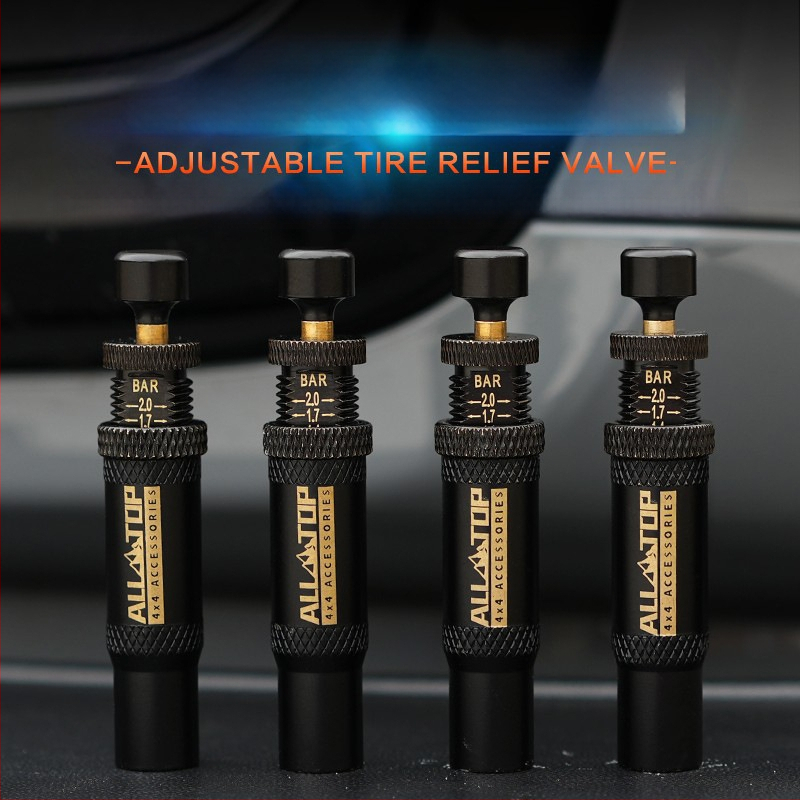 ALL-TOP digitális gumi deflátor szelep – hordozható toll alak, 0.7–2.1 nyomástartomány, minden modellhez kompatibilis, deflációs funkció
