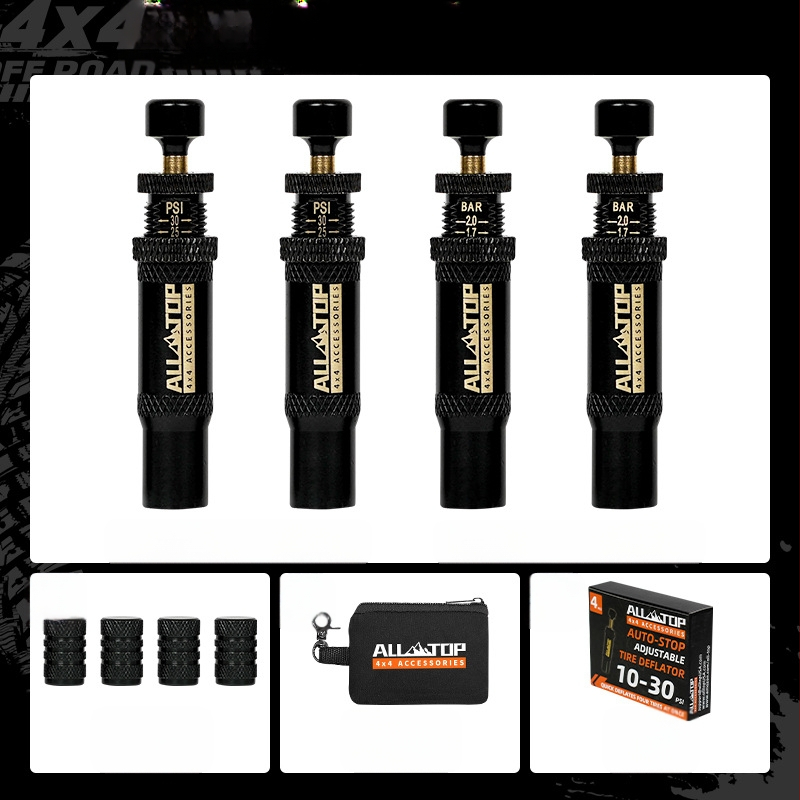 ALL-TOP digitális gumi deflátor szelep – hordozható toll alak, 0.7–2.1 nyomástartomány, minden modellhez kompatibilis, deflációs funkció