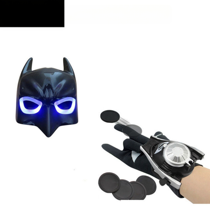 Σετ μεταμφίεσης Μπάτμαν: κάπα, μάσκα και θωράκιση, πλαστικό, για παιδιά 0–3 ετών