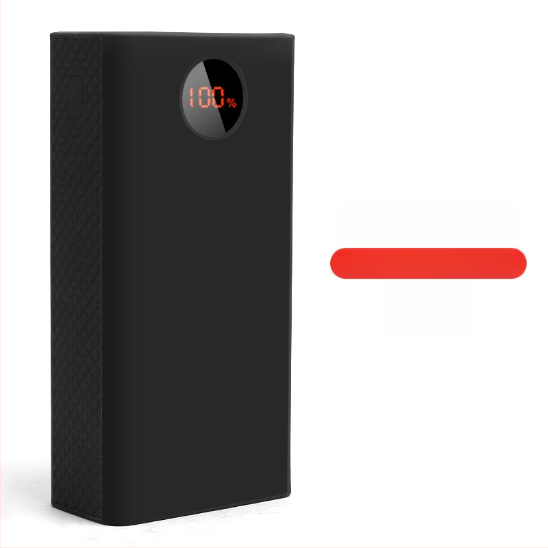 Силиконов предпазен калъф за Romance PEA40/PEA57 пауър банки – стил портфейл, пълно покритие