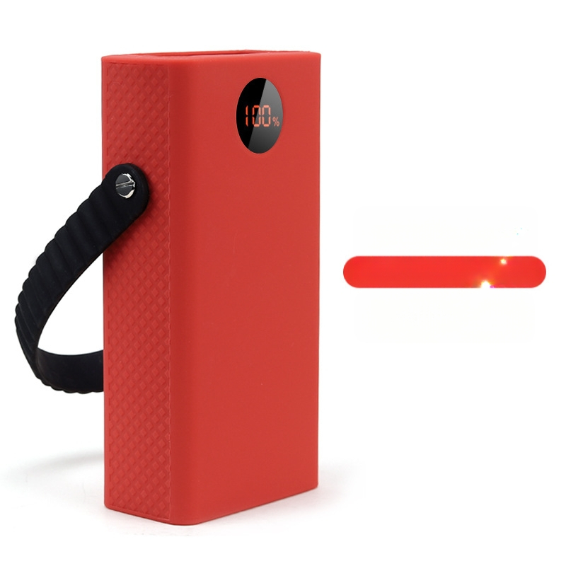 Силиконов предпазен калъф за Romance PEA40/PEA57 пауър банки – стил портфейл, пълно покритие