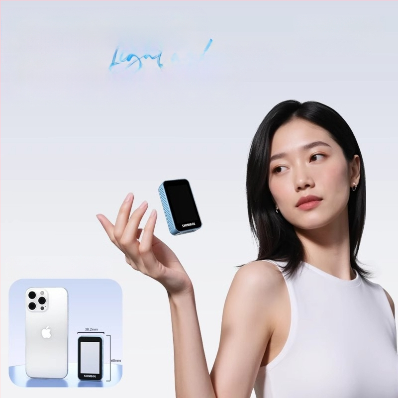 See peng CP5 mini – kompaktiškas selfie įrenginys su displejumi, veidrodžiu ir ekrano projekcija bei fotografavimo laikmačiu