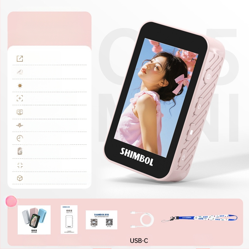 See peng CP5 mini – kompaktiškas selfie įrenginys su displejumi, veidrodžiu ir ekrano projekcija bei fotografavimo laikmačiu