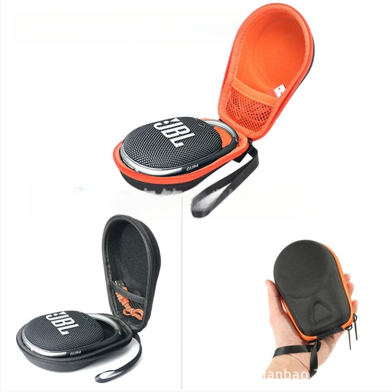 EVA tároló doboz JBL Clip3/4-hez (CLIP4 modell) – Teljes védelem, tartalmaz tároló dobozt, karabineret és táskát