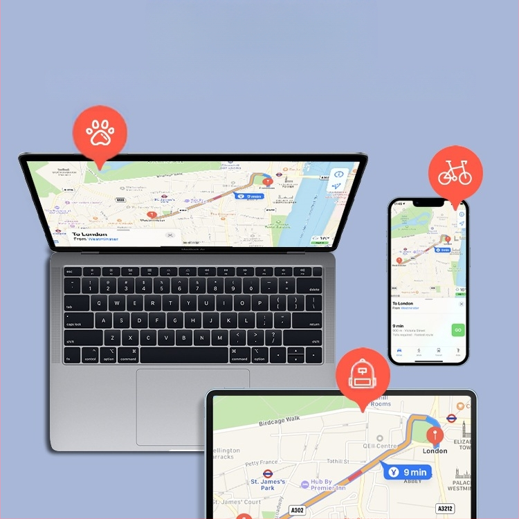 GPS εντοπιστής για παιδιά και ηλικιωμένους – συσκευή εντοπισμού κατά της απώλειας, μοντέλο Apple locator No. 2