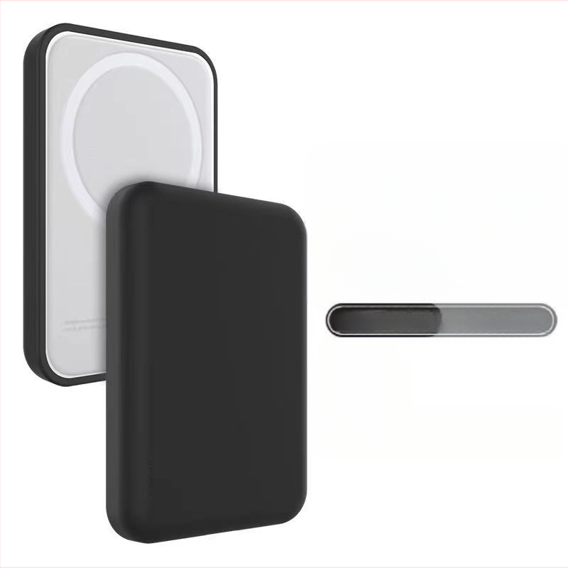 MagSafe bezvadu ārējās akumulatora aizsarg vāciņš Apple – TPU, injekcijas formēšana, izturīgs pret šokiem, pret pirkstu nospiedumiem, radošs dizains