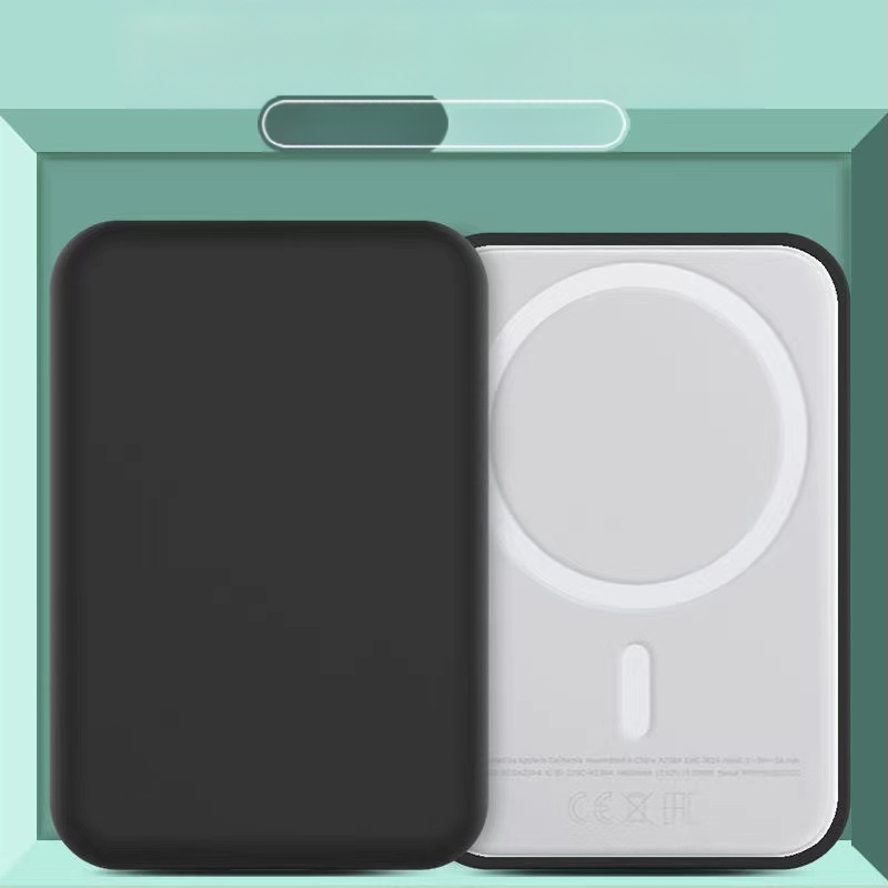 MagSafe bezvadu ārējās akumulatora aizsarg vāciņš Apple – TPU, injekcijas formēšana, izturīgs pret šokiem, pret pirkstu nospiedumiem, radošs dizains