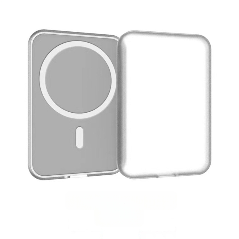 MagSafe bezvadu ārējās akumulatora aizsarg vāciņš Apple – TPU, injekcijas formēšana, izturīgs pret šokiem, pret pirkstu nospiedumiem, radošs dizains