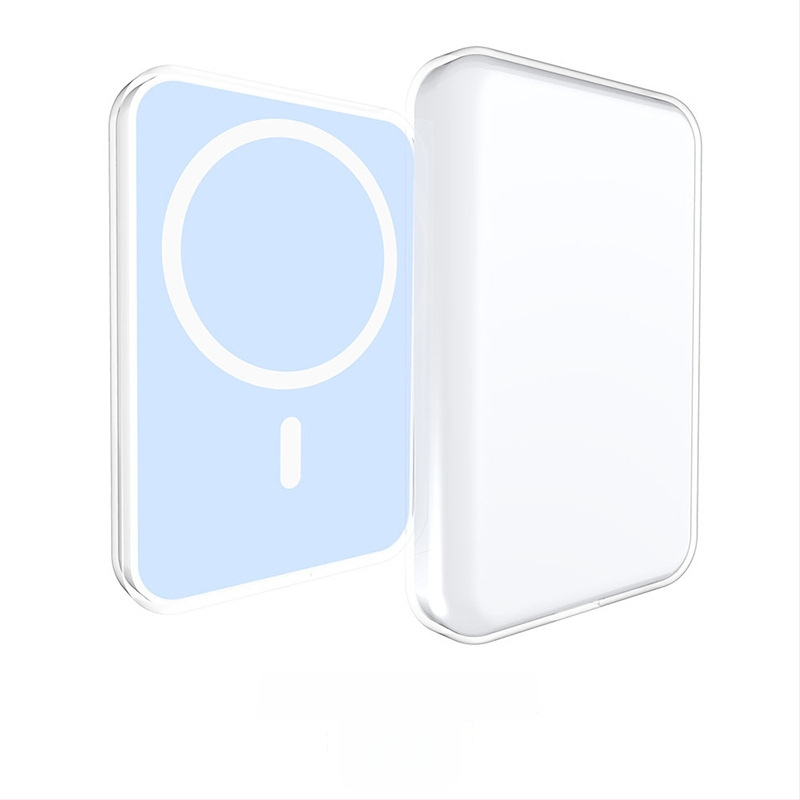 MagSafe bezvadu ārējās akumulatora aizsarg vāciņš Apple – TPU, injekcijas formēšana, izturīgs pret šokiem, pret pirkstu nospiedumiem, radošs dizains