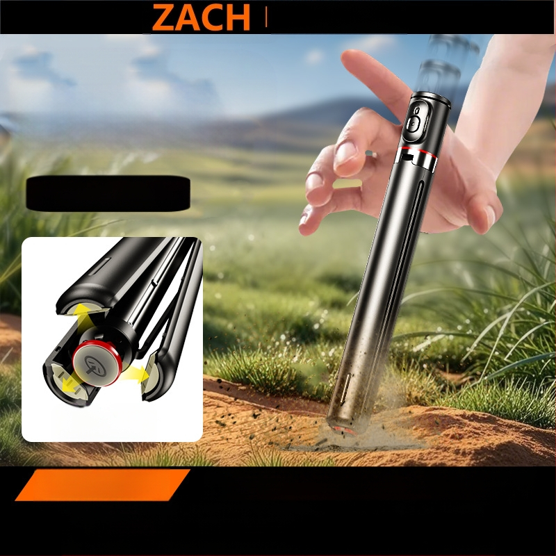 Nuotraukų ir vaizdo įrašų trikojis iš ABS + aliuminio lydinio, vaizdo stabilizavimas, įmontuotas apšvietimas, Bluetooth, nuotolinio valdymo pultas