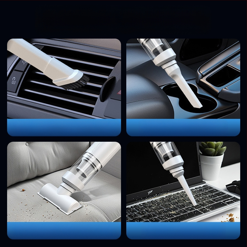 Rokas autosūkšanas tīrītājs, bezvadu, uzlādei, 7.4V, 80W, sūkšanas jauda 9000Pa