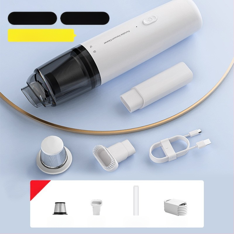 Rokas autosūkšanas tīrītājs, bezvadu, uzlādei, 7.4V, 80W, sūkšanas jauda 9000Pa