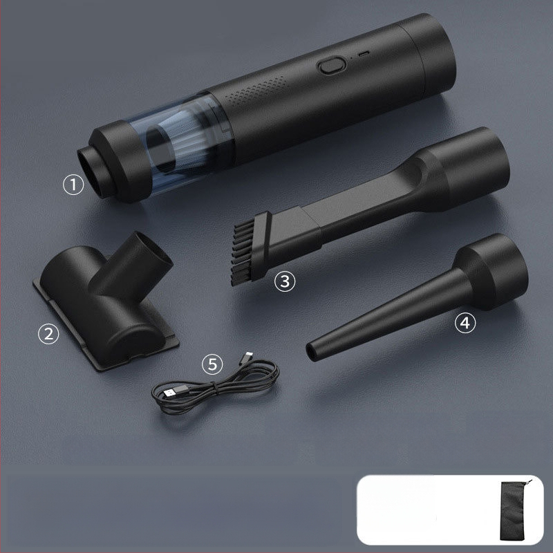 Rokas autosūkšanas tīrītājs, bezvadu, uzlādei, 7.4V, 80W, sūkšanas jauda 9000Pa