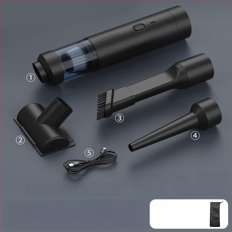 Rokas autosūkšanas tīrītājs, bezvadu, uzlādei, 7.4V, 80W, sūkšanas jauda 9000Pa