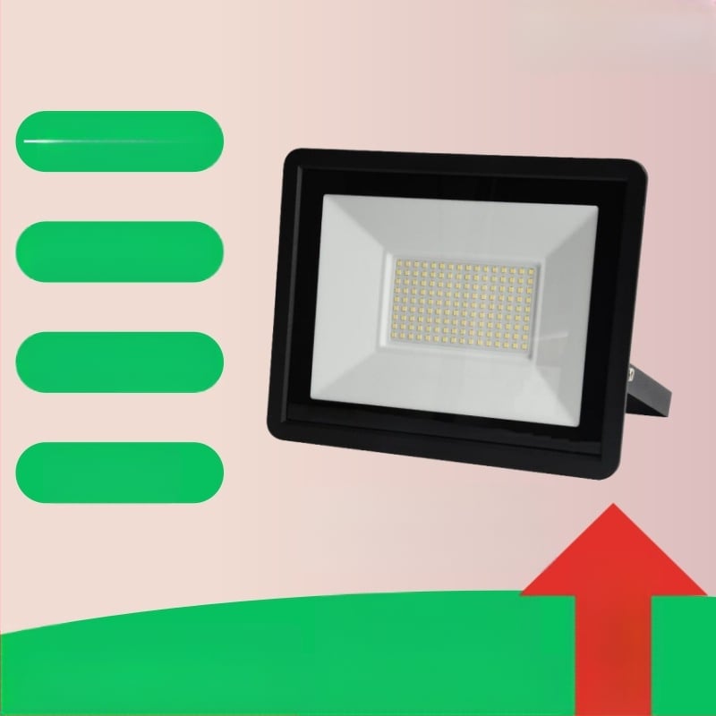 LED lauko prožektorius HY-H013, 220V, 120° spindulio kampas, IP66, 60–120 lm/W