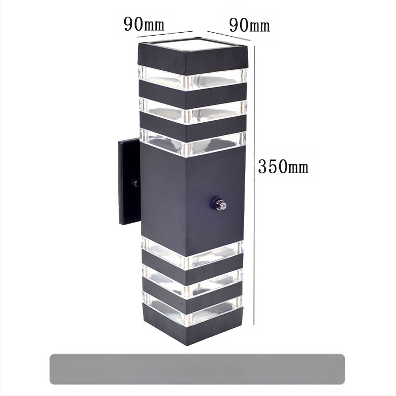 GP-GY101 Lauko sieninė lemputė su IP65 aliuminio korpusu, 220V įvadas, spalvos temperatūra 3000/4000/6000K