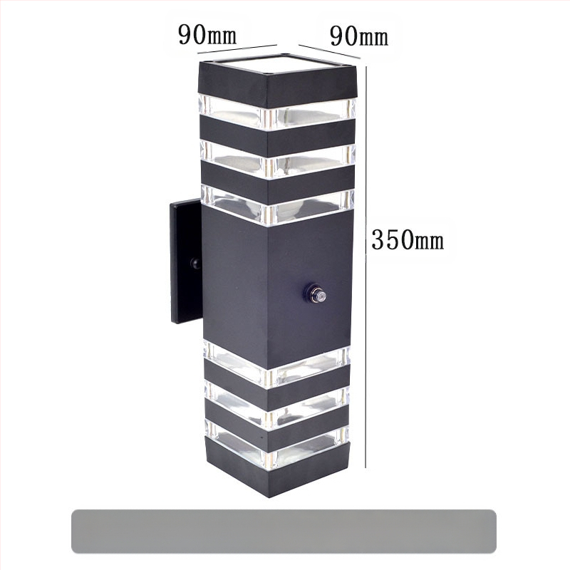 GP-GY101 Lauko sieninė lemputė su IP65 aliuminio korpusu, 220V įvadas, spalvos temperatūra 3000/4000/6000K