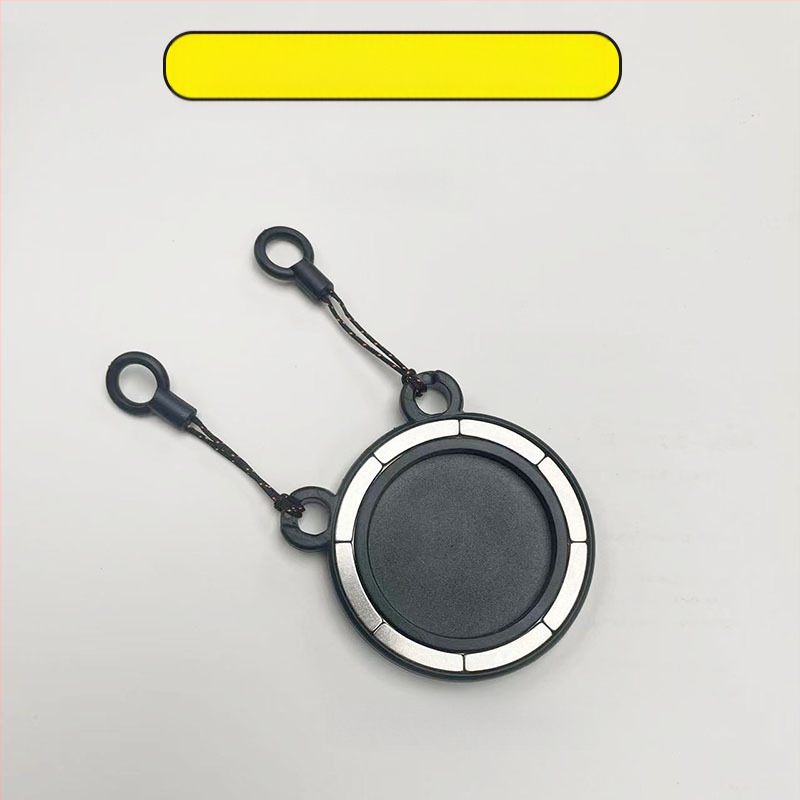 Pandantiv magnetic pentru telefon – două culori, compatibil MagSafe, șnur țesut pentru gât