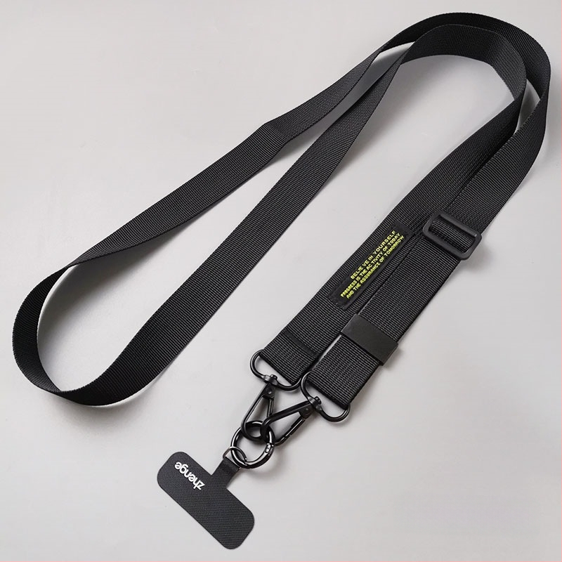 Telefono kaklo juostelė per petį, reguliuojamas ilgis, rankų darbo, geometrinis pakabukas, daugiafunkcinis, prekinis ženklas Jane Grids