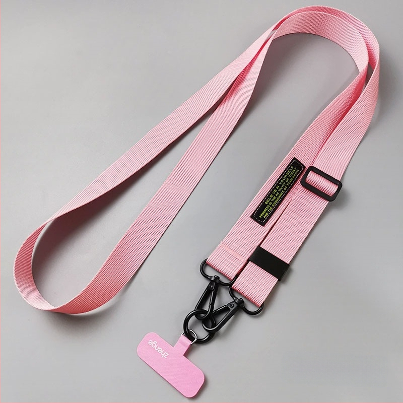 Telefono kaklo juostelė per petį, reguliuojamas ilgis, rankų darbo, geometrinis pakabukas, daugiafunkcinis, prekinis ženklas Jane Grids