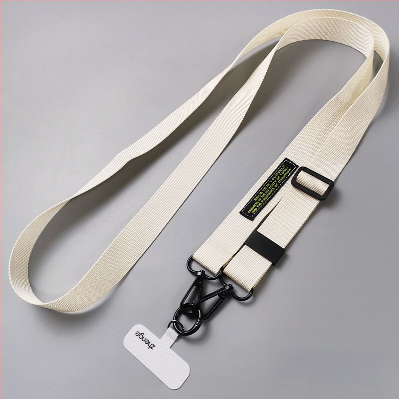 Telefono kaklo juostelė per petį, reguliuojamas ilgis, rankų darbo, geometrinis pakabukas, daugiafunkcinis, prekinis ženklas Jane Grids