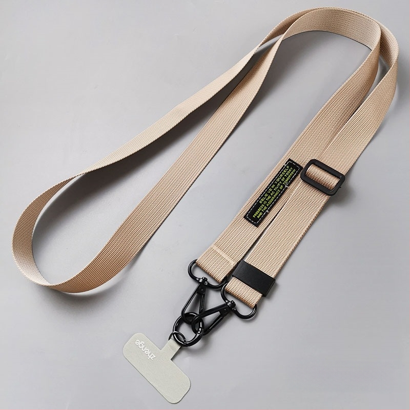 Telefono kaklo juostelė per petį, reguliuojamas ilgis, rankų darbo, geometrinis pakabukas, daugiafunkcinis, prekinis ženklas Jane Grids