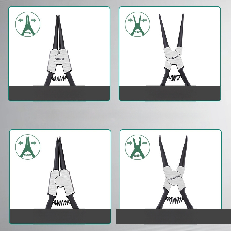 Tuosen kliješta za circlip – 90° glava, težina 0,50, glava nije zamjenjiva