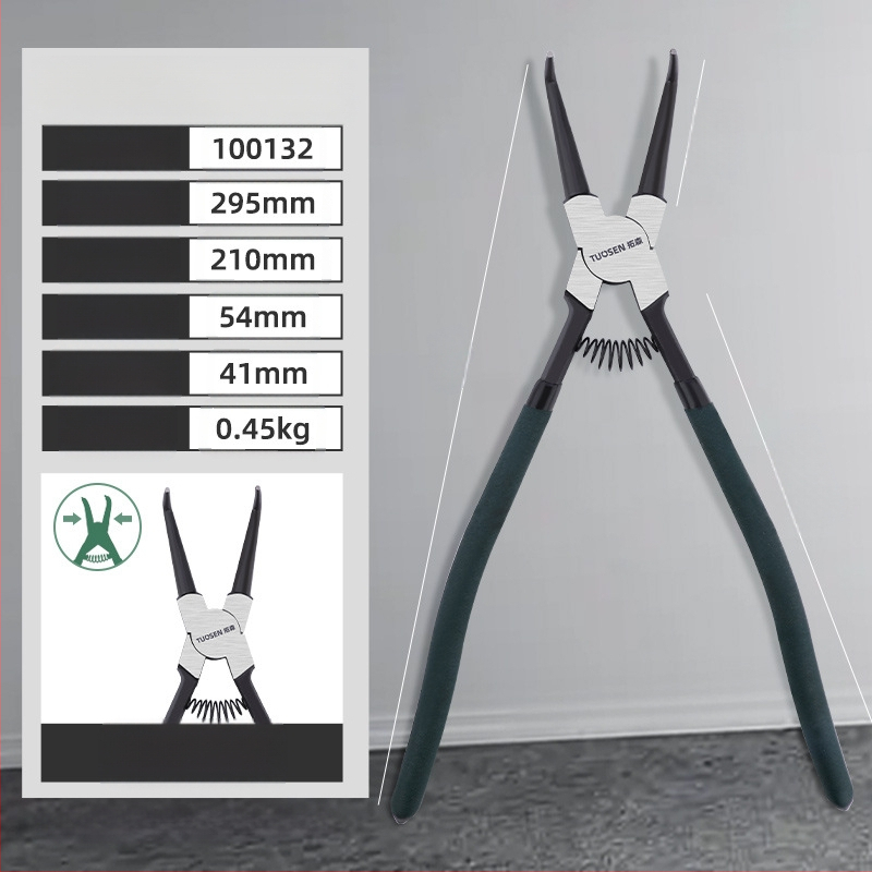 Tuosen kliješta za circlip – 90° glava, težina 0,50, glava nije zamjenjiva