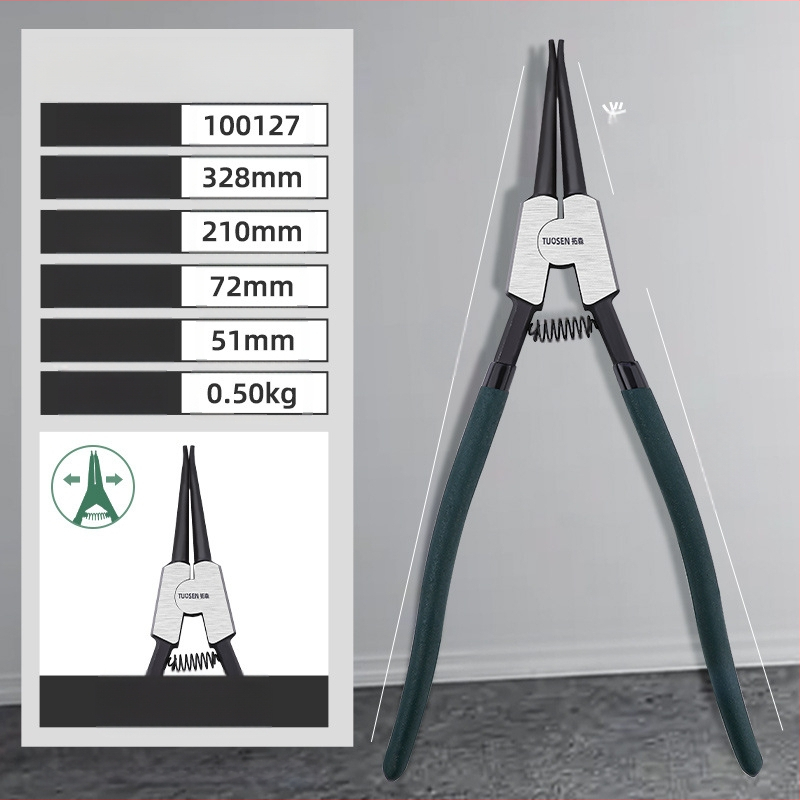 Tuosen kliješta za circlip – 90° glava, težina 0,50, glava nije zamjenjiva