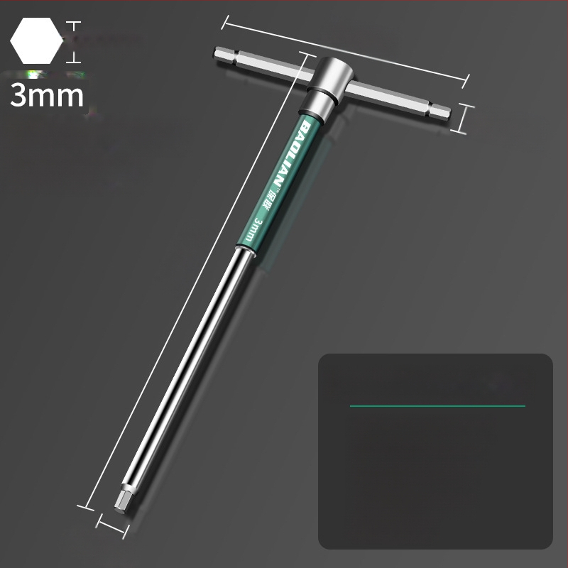 Κλειδί εξάγωνης υποδοχής τύπου Τ, υψηλής ταχύτητας