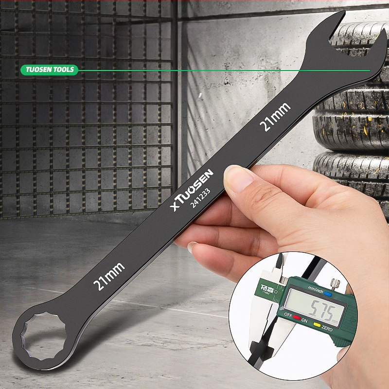 Automobiļa remonta kombinētā atslēga, XTUOSEN, augsta oglekļa tērauds, Blacken pārklājums