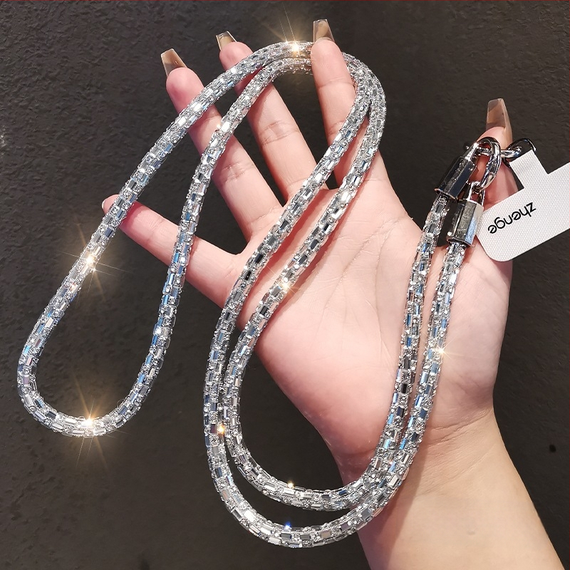 Moteriškas telefonui skirtas laikiklis su geometriniu pakabuku, daugiafunkcinis, ženklo Jane