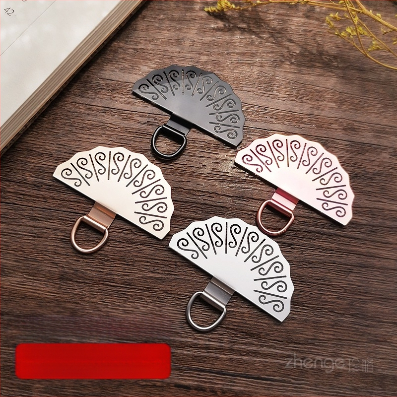 Jager metalo telefono klipsas, rankų darbo, unisex, daugiafunkcis