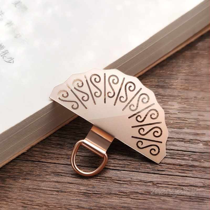 Jager metalo telefono klipsas, rankų darbo, unisex, daugiafunkcis