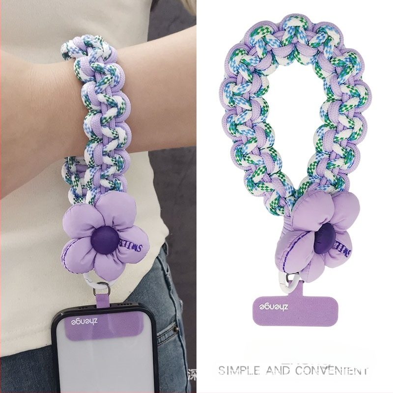 Telefono pakabukas, trumpa stora pynimo apyrankė, rankų darbas, moteriškas daugiafunkcinis aksesuaras su geometriniu pakabuku