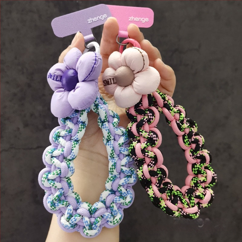 Telefono pakabukas, trumpa stora pynimo apyrankė, rankų darbas, moteriškas daugiafunkcinis aksesuaras su geometriniu pakabuku