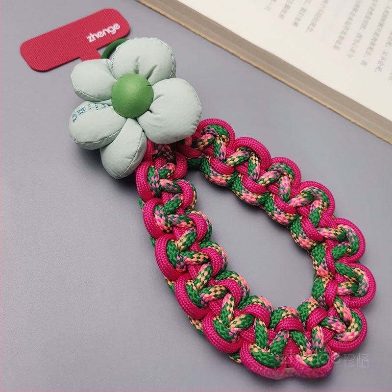 Telefono pakabukas, trumpa stora pynimo apyrankė, rankų darbas, moteriškas daugiafunkcinis aksesuaras su geometriniu pakabuku