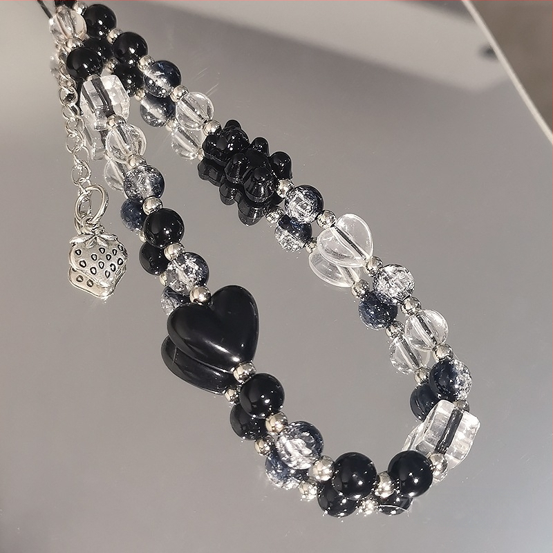 Moteriška telefono apyrankė su karoliukais, rankų darbo, prekinis ženklas Jager, daugiafunkcinė