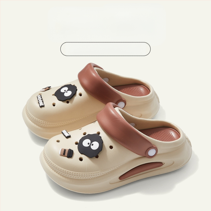 Moteriški bateliai su skylutėmis — viršus EVA, apvalus pirštas, laisvas stilius