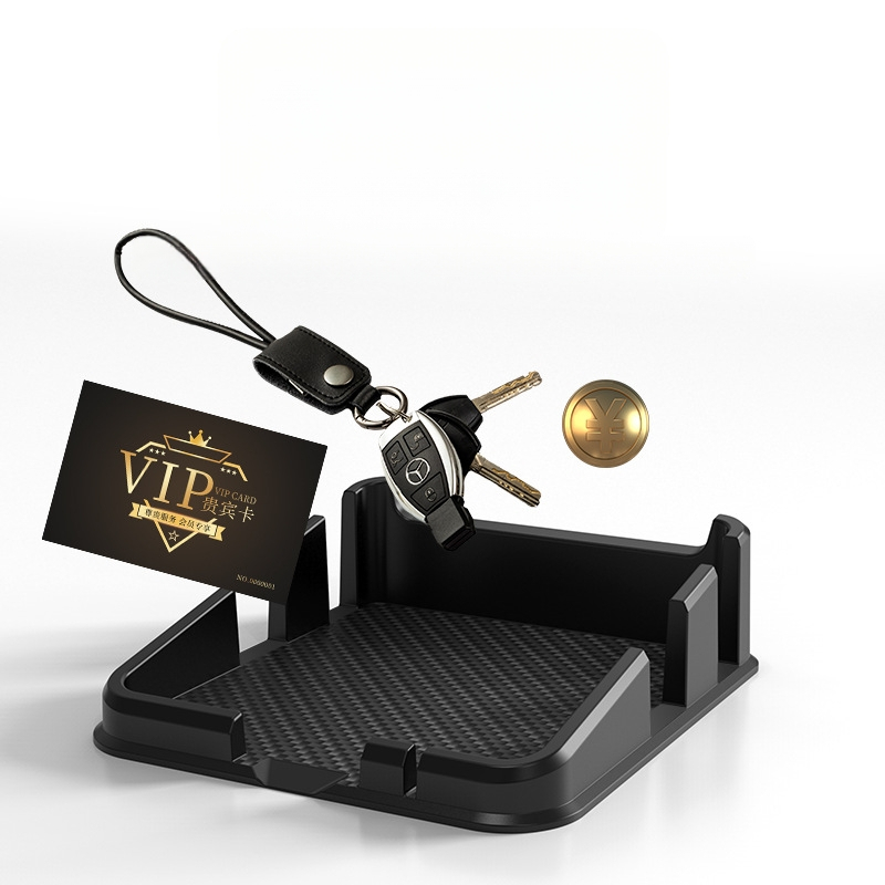 Silikoninė anti-slip pagalvėlė automobilio raktams ir telefonui – Prekės ženklas 3R, Logotipo spausdinimas, Silikoninė medžiaga, Licencijuojama privataus ženklo žymė