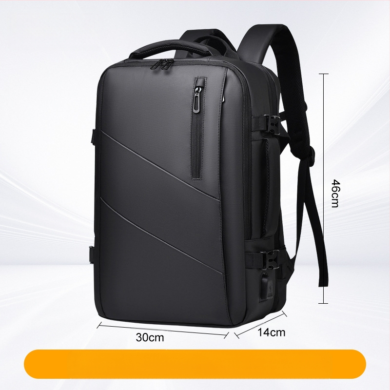 Uniszex hátizsák, vízálló membránnal, 20–35 literes kapacitás, városi minimalist stílus, légáteresztő