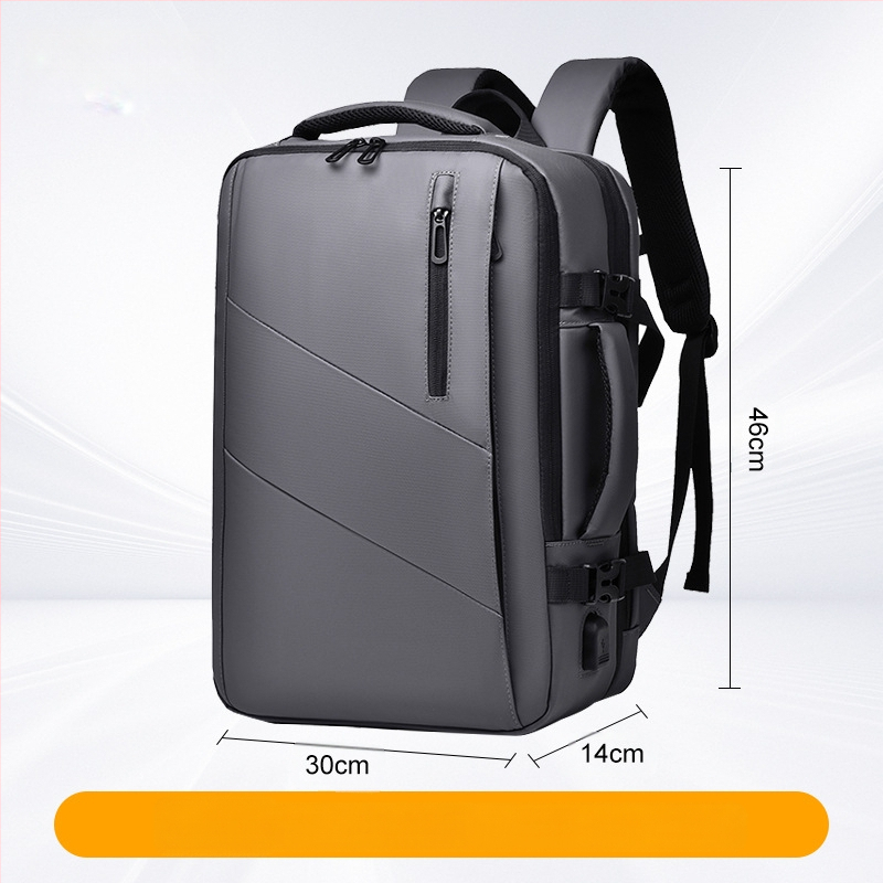 Uniszex hátizsák, vízálló membránnal, 20–35 literes kapacitás, városi minimalist stílus, légáteresztő