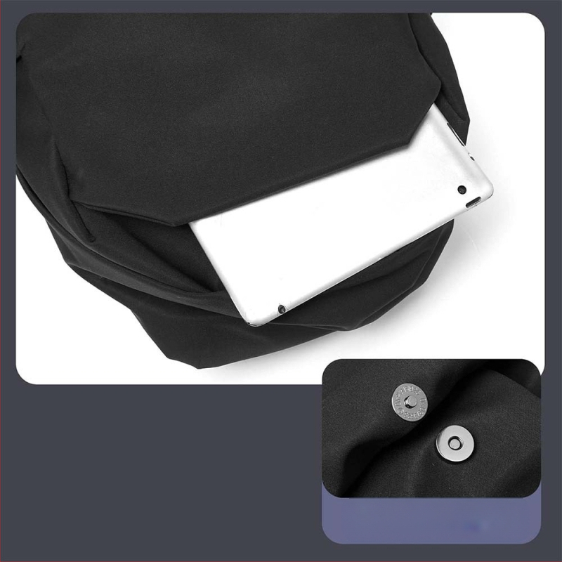 Унисекс нейлонова раница за лаптоп, водоустойчива, капацитет 20–35 л, презрамки с въздушна възглавница