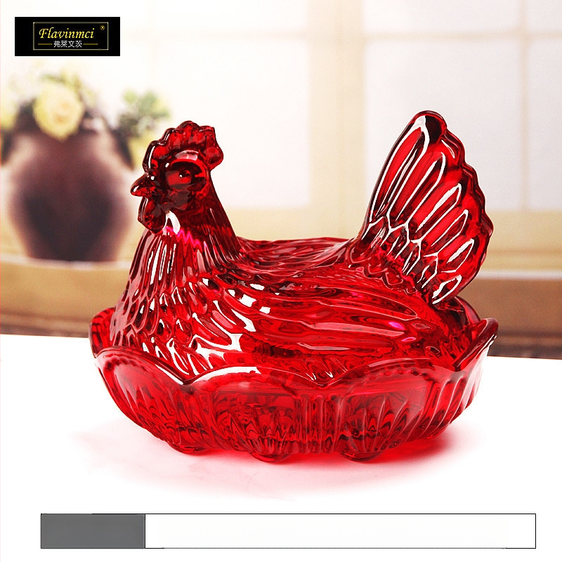 Stiklo vaisių lėkštė, kinietiško stiliaus, prekės ženklas Flavinmci/flavinz, išleista 2021 m. vasarą, pirmosios klasės kokybės