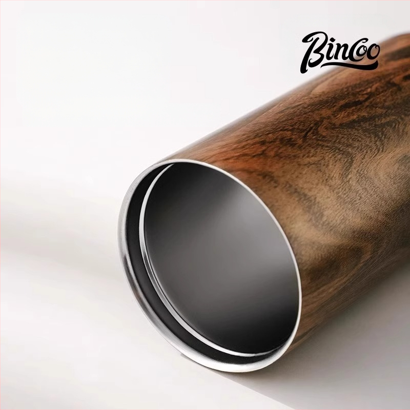 Kavos puodelis – modernus minimalistinis stilius, spausdintas logotipas, tinkama biurui, namams, automobiliui ir lauko naudojimui, svoris 0,3 kg