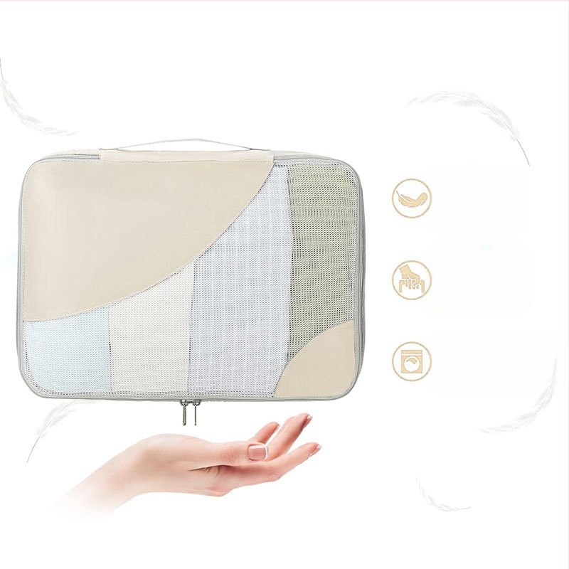 Kelioniniai saugojimo maišų rinkinys – ultra lengvas, 6 vnt., Jia Fa, šiuolaikiškas minimalistinis dizainas