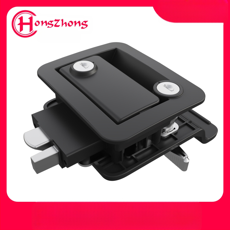 Inžinerinės plastiko RV durų spyna – modelis 10204, automobilių durų apsaugos spyna, Super C lygio cilindras, mechaninė RV spyna