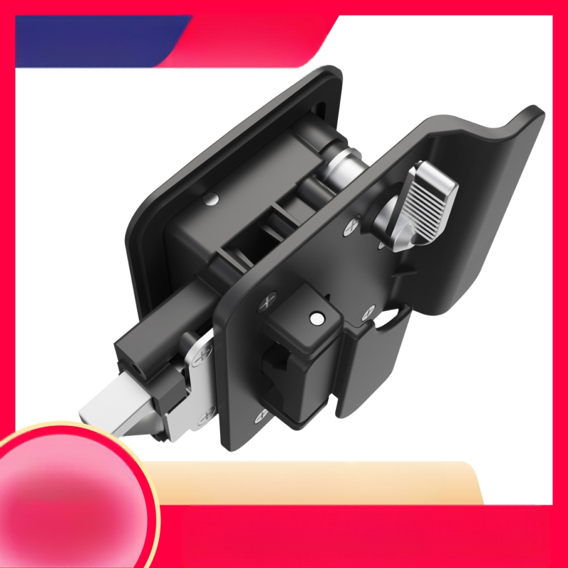 Inžinerinės plastiko RV durų spyna – modelis 10204, automobilių durų apsaugos spyna, Super C lygio cilindras, mechaninė RV spyna